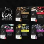 CLIC BLVK Salt Nic Oily Cartridge 4pcs/pack