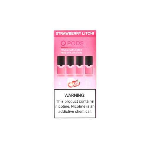 QPODS Salt Nic Oil Cartridge 0.9ml 4PCS/Pack, support JUL & JCo1 - Image 8