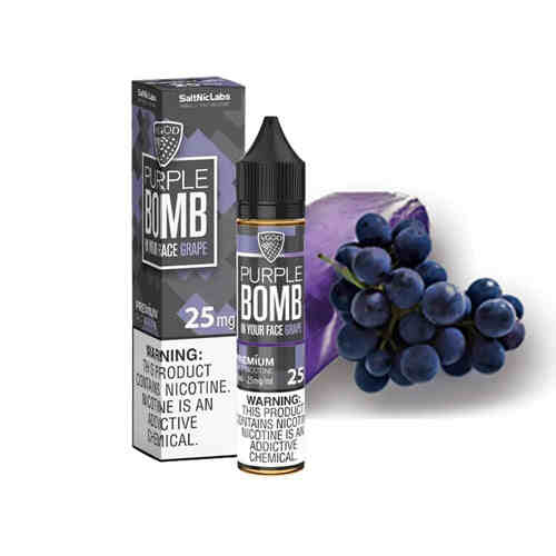 Purple Bomb By VGOD saltnic