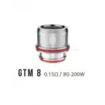 Vaporesso GTM 8 coil Core, 0.15 ohm for Cascade Tank