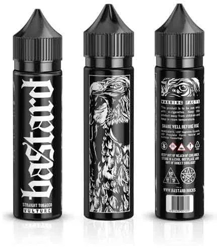 VULTURE Straight Tobacco By Bastard, 60ml, 3mg