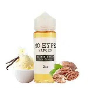 Butter Pecan Ice Cream By No Hype 120ml 3mg