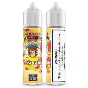 Gorilla Custard Rose Gold By E &B 60ml 3mg