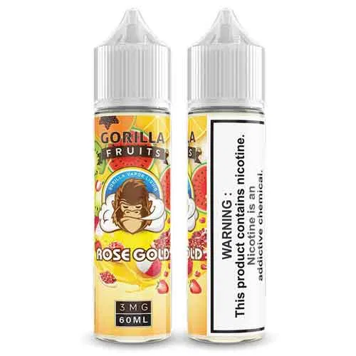 Gorilla Custard Rose Gold By E &B 60ml 3mg