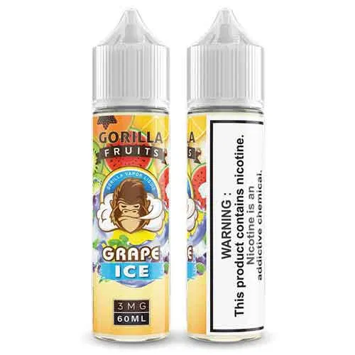 Gorilla Custard Grape ICE By E & B 60ml 3mg