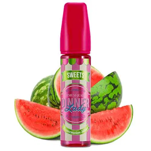 Watermelon Slices By Dinner Lady, 60ml, 3mg