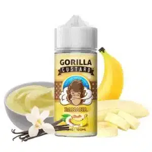 Gorilla Custard Banana By E&B, 100ml, 3mg