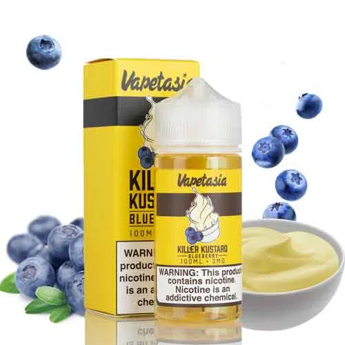 Killer Kustard Blueberry By Vapetasia 100ml