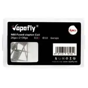 Vapefly Prebuilt Ni80 Fused Clapton Coil
