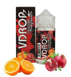 Orange Pomegranate By Vdropz 100ml 3 mg